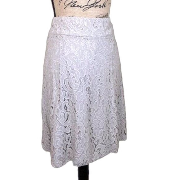 Alfani Dresses & Skirts - Alfani French Stone Lace Skirt 12 NWT